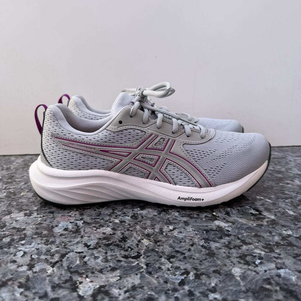 Asics Womens Gel-Contend 9 Running Sneakers US 7.5 EU 39 Grey Purple